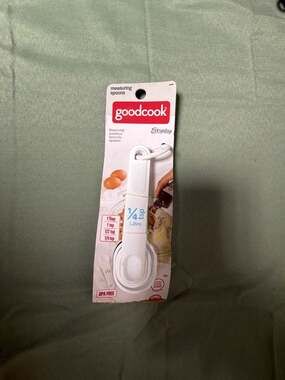 GoodCook Everyday 4-Piece Plastic Measuring Spoon Set #19865